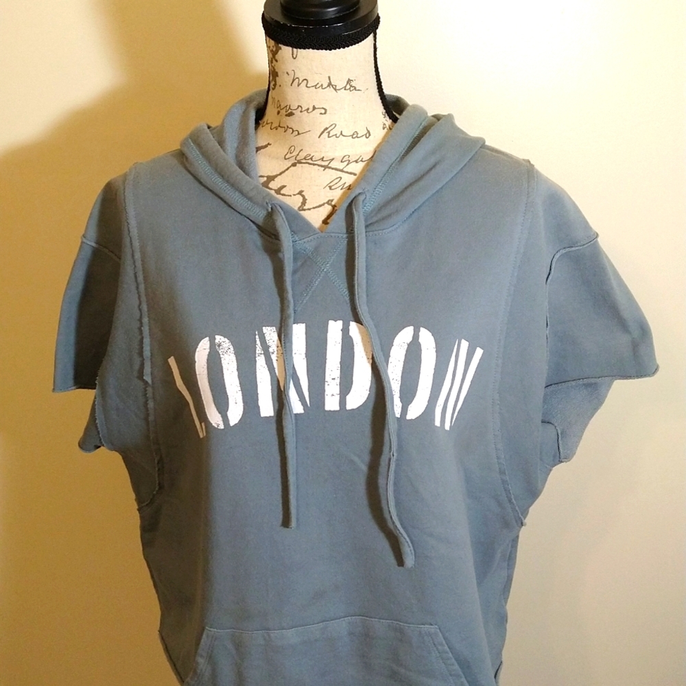Cropped Hooded Women's Sweatshirt
